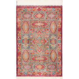 Tappeto Originale Ghom Seta Persia 60x94 Rosso