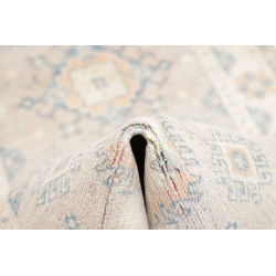 Rug Kazak Afghanistan 79x191 Light Beige Blue P