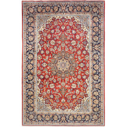 Tappeto Originale Ardakan Persia 216x327 Rosso