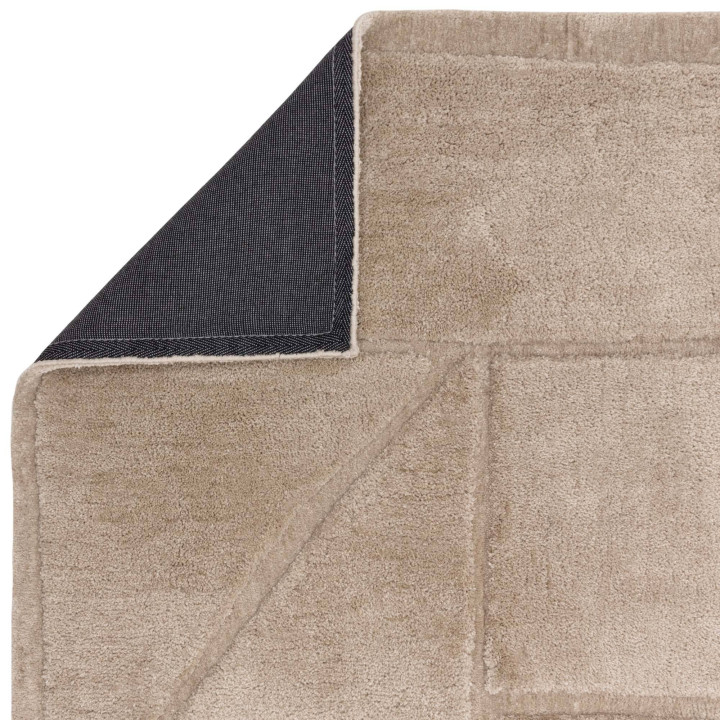 Tappeto Horizon geometrico tortora e beige chiar