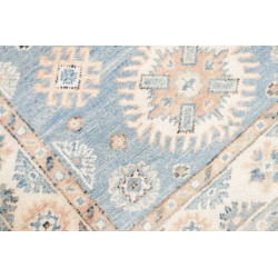 Rug Kazak Afghanistan 84x185 Light Blue Cream P