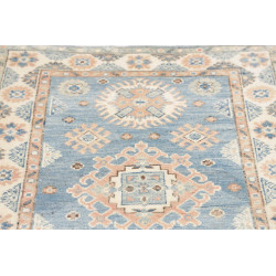 Rug Kazak Afghanistan 84x185 Light Blue Cream P