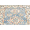 Rug Kazak Afghanistan 84x185 Light Blue Cream P