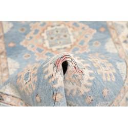Rug Kazak Afghanistan 84x185 Light Blue Cream P
