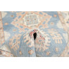 Rug Kazak Afghanistan 84x185 Light Blue Cream P