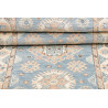 Rug Kazak Afghanistan 84x185 Light Blue Cream P