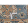 Rug Kazak Afghanistan 84x185 Light Blue Cream P