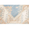 Rug Kazak Afghanistan 84x235 Light Blue Cream B