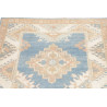 Rug Kazak Afghanistan 84x235 Light Blue Cream B