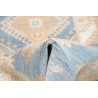 Rug Kazak Afghanistan 84x235 Light Blue Cream B
