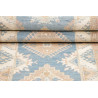 Rug Kazak Afghanistan 84x235 Light Blue Cream B