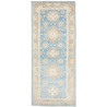 Rug Kazak Afghanistan 83x200 Sky Blue Sand Crea