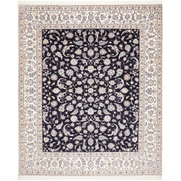 Tappeto Originale Nain 6la Persia 260x310 Blu S