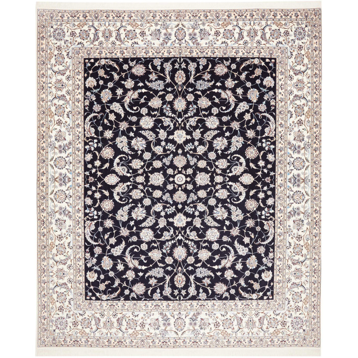 Tappeto Originale Nain 6la Persia 260x310 Blu S