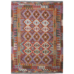 Kilim 157x207 Cm Kilim Afghanistan Hand-carded Wool (warp
