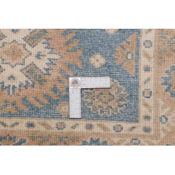 Rug Kazak Afghanistan 83x200 Sky Blue Sand Crea