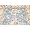 Rug Kazak Afghanistan 79x191 Sky Blue Cream Bei
