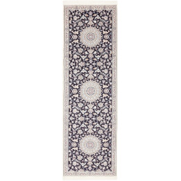 Tappeto Originale Nain 9la Persia 92x294 Blu Sc