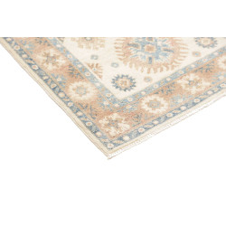 Rug Kazak Afghanistan 82x196 Cream Beige Light