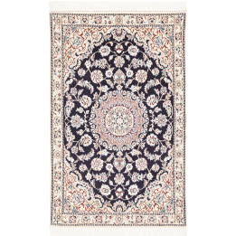 Tappeto Originale Nain 9la Persia 80x127 Blu Sc