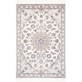 Tappeto Originale Nain 9la Persia 80x119 Avorio