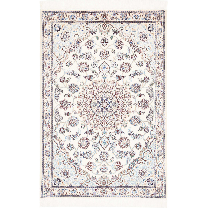 Tappeto Originale Nain 9la Persia 80x119 Avorio