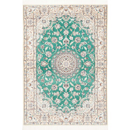 Tappeto Originale Nain 9la Persia 103x150 Verde