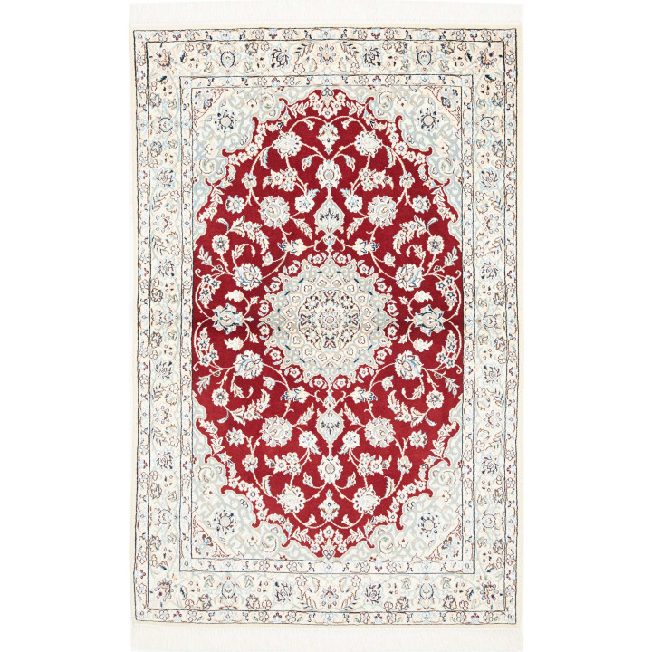 Tappeto Originale Nain 9la Persia 100x158 Rosso