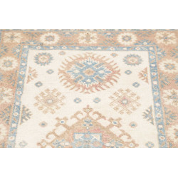 Rug Kazak Afghanistan 77x196 Cream Light Blue T