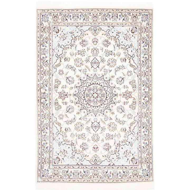 Hand Made Rug Nain 9la Persia 98x149 Ivory Ligh