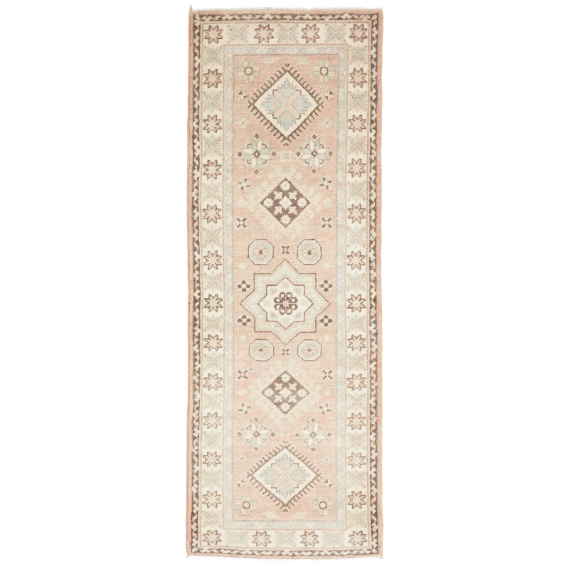 Rug Kazak Afghanistan 61x175 Antique Pink Cream