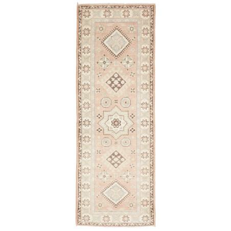 Rug Kazak Afghanistan 61x175 Antique Pink Cream