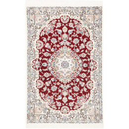 Hand Made Rug Nain 9la Persia 102x155 Red Ivory