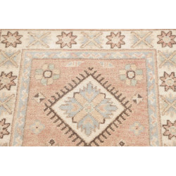 Rug Kazak Afghanistan 61x175 Antique Pink Cream
