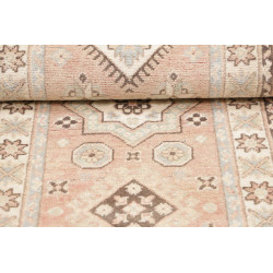 Rug Kazak Afghanistan 61x175 Antique Pink Cream