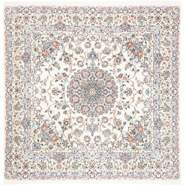 Hand Made Rug Nain 9la Persia 202x200 Ivory Lig
