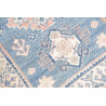 Rug Kazak Afghanistan 62x182 Sky Blue Peach Pin