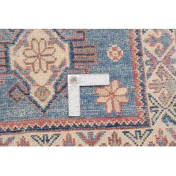 Rug Kazak Afghanistan 62x182 Sky Blue Peach Pin