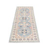 Rug Kazak Afghanistan 62x188 Sky Blue Cream Pea