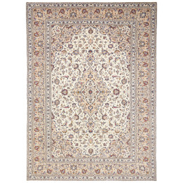 Tappeto Originale Kashan Persia 250x343 Avorio