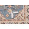 Rug Kazak Afghanistan 62x188 Sky Blue Cream Pea
