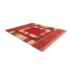 Rug Siva Pakistan 244x296 Red Cream Beige Blue