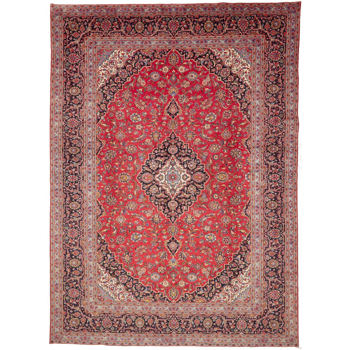 Hand Made Rug Ardakan Persia 294x404 Red Dark B