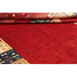 Rug Siva Pakistan 244x296 Red Cream Beige Blue
