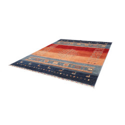Rug Siva Pakistan 245x285 Blue Red Beige