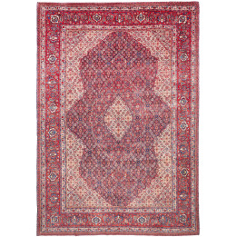 Tappeto Originale Sarough Persia 280x406 Rosso
