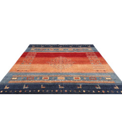 Rug Siva Pakistan 245x285 Blue Red Beige