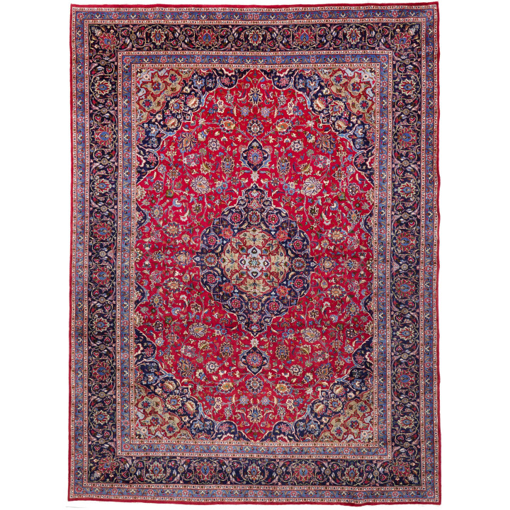 Tappeto Originale Kashmar Persia 295x397 Rosso