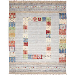 Rug Siva Pakistan 281x350 Light Grey Multicolou