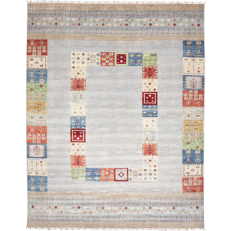 Rug Siva Pakistan 281x350 Light Grey Multicolou